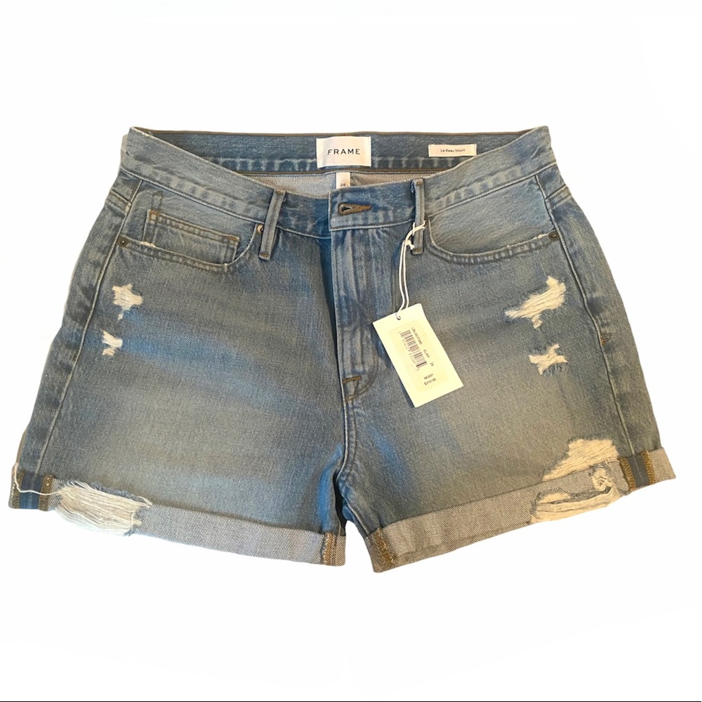 Frame denim Le Beau shorts, size 28